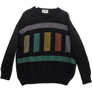 Vintage Fiii Men's Coogi Style Wool Blend Sweater Made In Italy Pullover XL